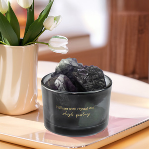 Coffret cadeau personnalisé d'aromathérapie pour usage domestique et intérieur Motif solide Pierres de cristal écologiques Parfum de feu Huile essentielle - Product Image 6