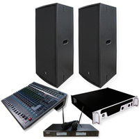 VT5152/QU-16/LS680/CCc1400 1200W 6-MIC Monitor Audio untuk Studio Tari, Panggung, Ruang Tamu, Bar, KTV, Bernyanyi, Speaker Live