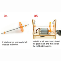 Offre Spéciale créatif bricolage en bois physique école ensemble éducatif Balance voiture Robot Kit certifié EN71 science solaire ingénierie jouets