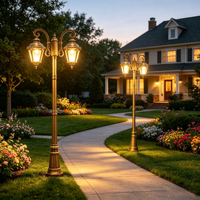 Lámpara de Jardín Personalizada con Sensor de Luz y Movimiento, Luz LED Eléctrica para Exteriores, Iluminación para el Hogar, Apartamento, Pasillo