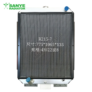 Tùy chỉnh kích thước HD R215-7 nhôm Mitsubishi nước tản nhiệt cho sử dụng máy xúc tản nhiệt - Product Image 3