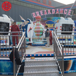 Fabrication directe de manèges d'attractions Funfair Park Games Break Dance / Crazy Dance Rides Amusement Park Equipment Carnival Ride - Product Image 5
