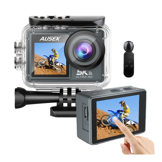 AT-M40TRW TYPE-C Vlog Recording Function Action Camera Photos Professionnelles Hd 5K Cheapest Video Camera for Youtube Live