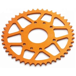 Pièces de moto CNC personnalisées, pignon arrière en aluminium 6061 pour <span class=keywords><strong>KTM</strong></span> <span class=keywords><strong>Duke</strong></span> 390 <span class=keywords><strong>125</strong></span> 200, état neuf - Product Image 1