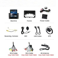 Monitor de Coche Tesla Android 11 8+128G para Opel Antara 2006-2017, Multilingüe, Botón de Luz, Carplay+auto, Cámara 360, GPS para Coche