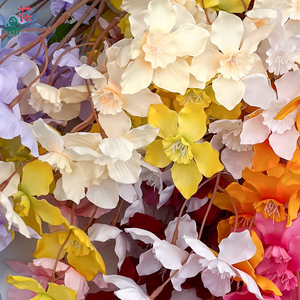 Flores Artificiales de Seda Mixta Hechas a Mano para Decoración de Bodas y Hoteles, Estilo Moderno - Product Image 1
