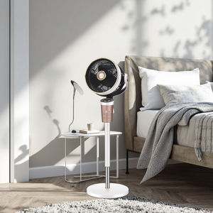 6,9-дюймовый электрический напольный вентилятор переменного тока с пультом ДУ, регулируемой высотой, цифровым управлением, низким уровнем шума, для охлаждения воздуха, энергосберегающий - Product Image 6