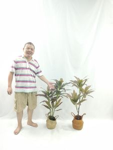 Décoration artificielle de haute qualité simulation de bonsaï <span class=keywords><strong>en</strong></span> plastique Codyline 90cm 32 feuilles couleur d'<span class=keywords><strong>automne</strong></span> - Product Image 6