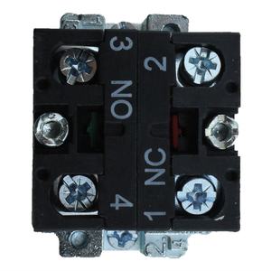 Industriel en métal rouge de réinitialisation automatique <span class=keywords><strong>ressort</strong></span> NO + NC <span class=keywords><strong>bouton</strong></span> <span class=keywords><strong>poussoir</strong></span> affleurant - Product Image 5