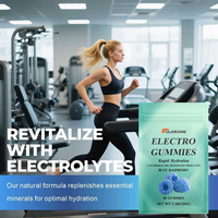 Gummies électrolytiques pour adultes en marque blanche – Hydratation rapide, formule personnalisée, magnésium, potassium, supplément sportif, croissance musculaire