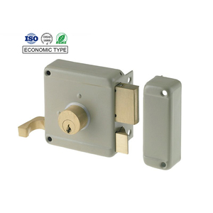 Serratura a <span class=keywords><strong>cilindro</strong></span> in ottone di sicurezza, serratura a scrocco, serratura per porta con chiusura notturna - Product Image 3