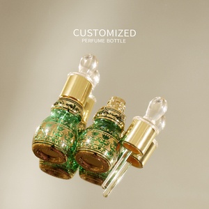 <span class=keywords><strong>Eric</strong></span> Flacons en verre de 10 ml pour huiles essentielles, à estampage à chaud, vides, rechargeables, à bille, pour parfum et huiles essentielles, en gros - Product Image 5