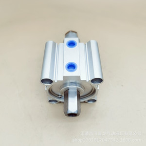 Cilindro Neumático Cq2kb 63-50 Xc8, Cuerpo de Aluminio, Cilindro Estándar General con Varilla Hexagonal Antirrotación - Product Image 2