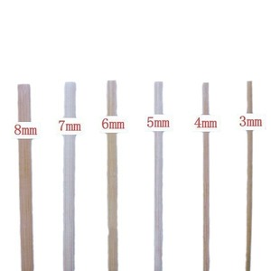 Varillas de bambú para reparación de motores, diámetro de 8 mm, ranuras aisladas, tamaño del eje de 8 mm - Product Image 1