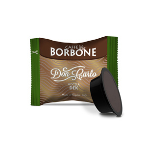 Capsule Compatibili LAVAZZA a MODO MIO 50 Borbone Don Carlo per Macchine Espresso Manuali 0,16g/Capsula - Product Image 1