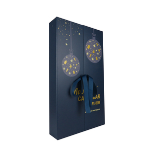 Lujosa caja de Ramadán para el día de Navidad para joyería, Cosméticos de belleza, impresión Offset, esponja de laminación mate para CALENDARIO DE Adviento - Product Image 4