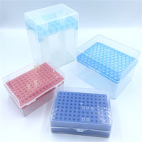 Vente directe usine – Boîte de rangement transparente en PP pour 15 pipettes, 10 ml, personnalisable OEM, pour usage en laboratoire