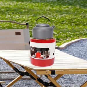 Mini Estufa Portátil 2608 <span class=keywords><strong>para</strong></span> Senderismo y Actividades al Aire Libre, Calentador Manual de <span class=keywords><strong>Queroseno</strong></span> con Mecha a Presión, Estufa de Camping Resistente al Viento - Product Image 5