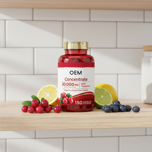 สารสกัดสมุนไพร แครนเบอร์รี่ป่าและวิตามินซี (เกรดอาหาร) ในขวด สำหรับสุขภาพช่องคลอดและระบบทางเดินปัสสาวะของผู้หญิง - Product Image 2
