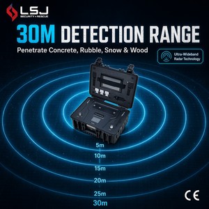 Rilevatore di Vita LSJ-M UWB Radar: Posizionamento 2D in Tempo Reale per Soccorso Post-Terremoto, Ricerca in Edifici Crollati, Sistema Wireless IP67 - Product Image 4