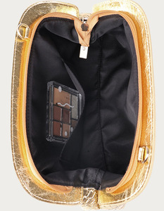 Borse a Spalla da Donna in <span class=keywords><strong>Oro</strong></span> 2026 all'Ingrosso, <span class=keywords><strong>Pochette</strong></span> di Lusso in Pelle PU Intrecciata, Borse a Tracolla da Sera Firmate per Donna - Product Image 4