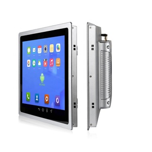 Chống can thiệp Wall Mount IP65 phía trước đúng phẳng 19 inch tỷ lệ 4:3 công nghiệp gồ ghề PC màn hình cảm ứng Bảng điều chỉnh PC với Linux OS - Product Image 4