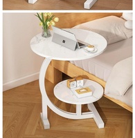 Fabricant, Vente en Gros de Table d'Appoint Simple à Double Couche pour Usage Domestique pour Salon ou Balcon Meubles Décoration Agent