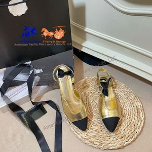 Chaussures de ballet à lacets pour femmes CC, de haute qualité, à bout fermé, en cuir de vachette, tendance mode, toutes saisons - Product Image 4