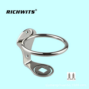 Mirror-Polished Stainless Steel Cup Holders Cup Trays Beverage Racks for Yacht RV <b>Motorhome</b> Conversions Interior <b>Accessories</b> - Product Image 2