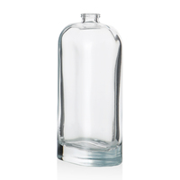 Bouteille de parfum en verre transparent à base épaisse OEM ODM en gros, flacon de parfum vide haut de gamme, diffuseur en verre, vente chaude