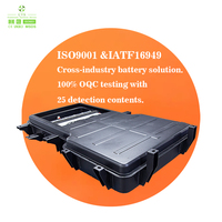 Baterai Lithium Ion CTS OEM 355V 96Ah 34kWh dengan BMS Canbus yang Dapat Diprogram, Paket EV Khusus untuk Mobil Penumpang
