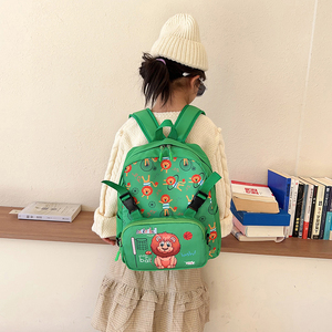 ขายร้อนการ์ตูนสิงโตกระเป๋านักเรียน <span class=keywords><strong>2</strong></span> ชิ้นชุดกระเป๋าหนังสือความจุขนาดใหญ่เด็กเป้ - Product Image 2