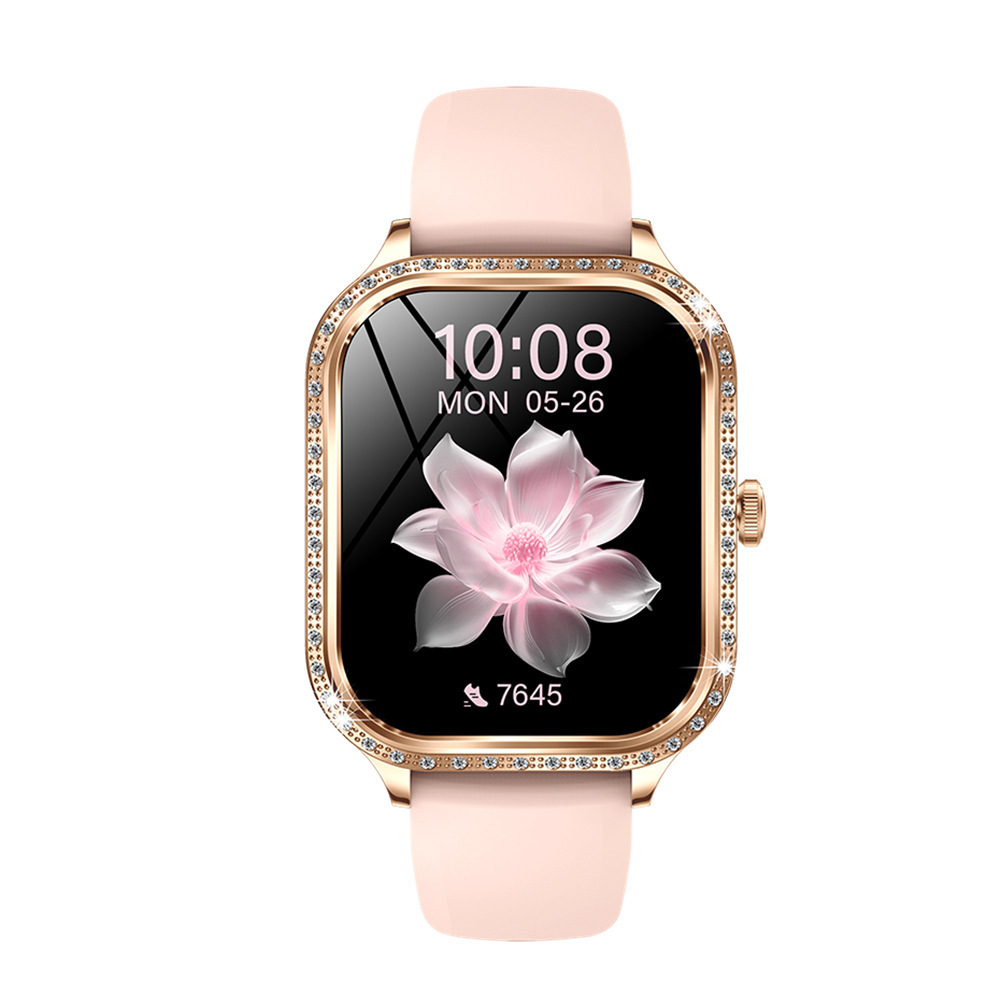 Gold-silicone strap