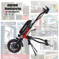 Kit de fauteuil roulant pour personnes handicapées Handbike Trike Handcycle avec 15Ah Batterie Walker & Rollator Produit