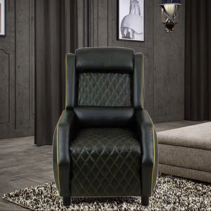 Sillón Reclinable de Cuero para Cine en Casa, Sala de Espera de <span class=keywords><strong>Spa</strong></span>, Asiento de Cine en Casa Inteligente - Product Image 1