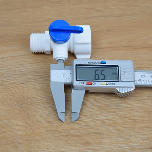 Integrated Inlet Three Way Ball Valve 1/2 In Clamp Connection <b>Water</b> <b>Purifier</b> Connector Non Toxic For Pure <b>Water</b> <b>Machine</b> - Product Image 2