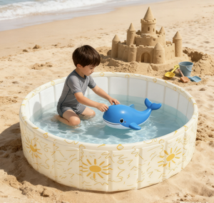 Large Portable Plastic PVC Round <strong>Bathtub</strong> Foldable &amp; Eco-Friendly Comfortable for Adults Bathing Use at Home &amp; Outdoor - Product Image 3