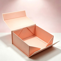 Boîte cadeau en carton, boîte d'emballage magnétique pliable à plat pour emballage cadeau de luxe