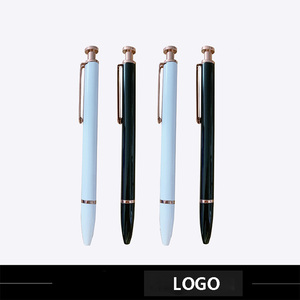 Bolígrafo de Metal de Alta Gama con Diseño en Oro Rosa para Regalo Corporativo - Product Image 4