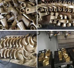 2 assi parti in rame Peering macchina di perforazione CNC per presse d'aria in ottone tubo esagonale rame svasato raccordi accessori per la lavorazione - Product Image 6