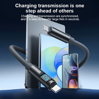 Cable de Carga Rápida USB C a USB C de 60W, Cable de Datos de Alta Velocidad 3A de TPE Duradero para MacBook, iPad Pro y Hub