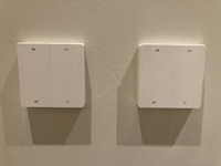 Interrupteur mural sans fil RF à 2/4/6/8 touches, détachable, marche/arrêt, DIM CCT, interrupteur radio RF 2,4 GHz, blanc