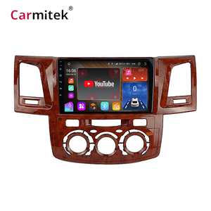 Para Toyota FORTUNER <span class=keywords><strong>VIGO</strong></span> HILUX 2007-2014 Android 13 pantalla táctil 9 "Zoll Radio GPS sistema de navegación Mit Unterstotzung Carplay - Product Image 1