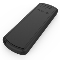 Télécommande IR matricielle en silicone à 24 touches, code fixe, 195,5 mm, ABS, pour TV/audio/purificateur d'air/rideau de piscine