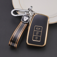Étui de protection souple en TPU de qualité supérieure pour clé de voiture Lexus RX300 ES200 NX200 RX450H ES300H UX260H avec porte-clés et accessoires