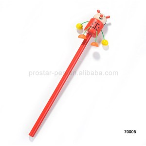 Nouveau design nouveauté en bois <span class=keywords><strong>Crayon</strong></span> De Dessin Animé Pour Les Enfants - Product Image 6