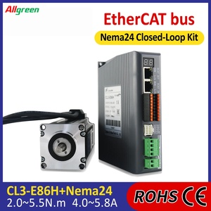 Controlador de motor paso a paso Nema24 de 2 fases de circuito cerrado DC24~110V/AC18~80V 4/4.5/5/5.8A 2/2.3/2.8/4.5/4.8/5.5N.m - Product Image 2