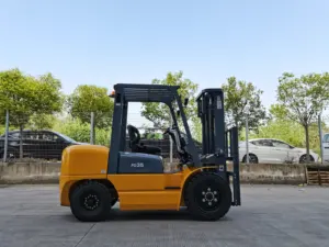 3,5 Tonnen 3500kg Diesel Gabelstapler mit Seitensc haltung und Vollreifen Seiten lader Mini Gabelstapler Preis für brandneue