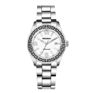 Montre homme japonaise NH35 à mouvement mécanique automatique, étanche à 100 m, bracelet en acier, plongée - Product Image 1