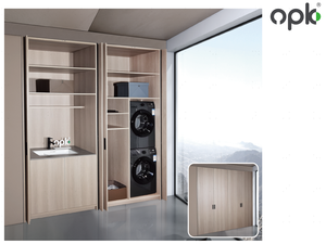 OPK jenis ekonomi baru perangkat keras pintu saku geser untuk pintu kabinet kayu - Product Image 2